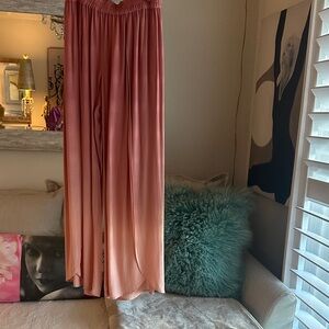 Young Fabulous & Broke Dusty Rose Pink Palazzo Pants